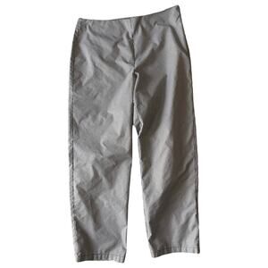 Limited Checkered Ankle High Waist Pants Retro Flat 10 Large